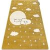 Tapis Rugsx Tapis PETIT MOON &eacute;toiles, des nuages or 240x330 cm Dor&eacute; 240x330 cm. . Maison & D&eacute;co > Tapis.