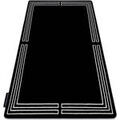 D&eacute;coration sur Grenoble : Tapis Rugsx Tapis HAMPTON Chick cadre noir 160x220 cm Noir 160x220 cm. . Maison & D&eacute;co > Tapis.