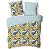 Parures de lit Future Home Parure de lit 2 personnes en percale 70 fils imprim&eacute; bleu Bleu 240x220 cm. . Maison > Parures de lit.