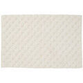 Tapis de bain sur Grenoble : Tapis de bain Guy Levasseur Tapis de bain d&eacute;co uni en coton Beige 50x80 cm. . Maison > Tapis de bain.