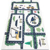 Tapis Rugsx Tapis lavable BAMBINO 2223 Ruelles, voitures pour 160x220 cm Beige 160x220 cm. . Maison & D&eacute;co > Tapis.