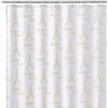 Rideaux, stores Unimasa Rideau de douche PARIS Blanc 180x200 cm. . Maison & D&eacute;co > Rideaux, stores.