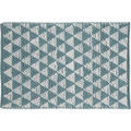 Tapis de bain Guy Levasseur Tapis de bain d&eacute;co en polycoton Bleu 60x120 cm. . Maison > Tapis de bain. Grenoble