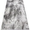 Tapis Rugsx Tapis MATEO 8035/644 Moderne feuilles de palmier 80x150 cm Gris 80x150 cm. . Maison & D&eacute;co > Tapis.