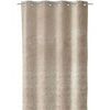 Rideaux, stores Unimasa Rideau Bliss Velours 140 x 260 cm Beige 140x260 cm. . Maison & D&eacute;co > Rideaux, stores.