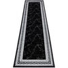 Tapis Rugsx Tapis, le tapis de couloir GLOSS moderne 70x300 cm Noir 70x300 cm. . Maison & D&eacute;co > Tapis.