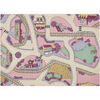 Tapis Rugsx TAPIS REBEL ROADS Playtime 63 Petite ville, 140x200 cm Rose 140x200 cm. . Maison & D&eacute;co > Tapis.