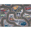 Tapis Rugsx TAPIS REBEL ROADS Racers 97 Rues, voitures 140x200 cm Gris 140x200 cm. . Maison & D&eacute;co > Tapis.