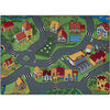 Tapis Rugsx TAPIS REBEL ROADS Village life 90 Pays, 95x133 cm Gris 95x133 cm. . Maison & D&eacute;co > Tapis.