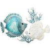 Statuettes et figurines Signes Grimalt Mur Adorno Fish Bleu Unique. . Maison & D&eacute;co > Statuettes et figurines.