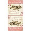 Linge de maison sur Grenoble : Torchons Kontiki Torchon microfibre &agrave; message 70 x 35 cm Rose Unique. . Maison & D&eacute;co> Torchons.