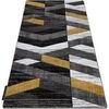 Tapis Rugsx Tapis ALTER Bax des rayures or 80x150 cm Dor&eacute; 80x150 cm. . Maison & D&eacute;co > Tapis.