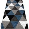 Tapis Rugsx Tapis ALTER Rino triangle bleu 80x150 cm Bleu 80x150 cm. . Maison & D&eacute;co > Tapis.