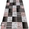 Tapis Rugsx Tapis ALTER Siena carr&eacute;s treillis gris 80x150 cm Gris 80x150 cm. . Maison & D&eacute;co > Tapis.