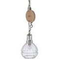 Luminaire sur Grenoble : Lustres, suspensions et plafonniers Jolipa Suspension Industriel avec Poulie Gris Unique. . Maison & D&eacute;co > Lustres, suspensions et plafonniers.
