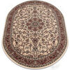 Tapis Rugsx Tapis en laine POLONIA ovale KORDOBA sable 200x300 cm Beige 200x300 cm. . Maison & D&eacute;co > Tapis.
