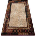 D&eacute;coration sur Grenoble : Tapis Rugsx Tapis en laine OMEGA LUMENA ethnique vintage 200x300 cm Bordeaux 200x300 cm. . Maison & D&eacute;co > Tapis.
