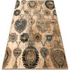 Tapis Rugsx Tapis en laine POLONIA Olivo Ornement kamel 200x300 cm Beige 200x300 cm. . Maison & D&eacute;co > Tapis.