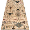 Tapis Rugsx Tapis en laine POLONIA Persej oriental cr&egrave;me 200x300 cm Beige 200x300 cm. . Maison & D&eacute;co > Tapis.