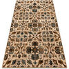 Tapis Rugsx Tapis en laine OMEGA AMALFI fleurs s&eacute;pia 200x300 cm Marron 200x300 cm. . Maison & D&eacute;co > Tapis.