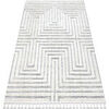 Tapis Rugsx Tapis SEVILLA Z788A labyrinthe, grec blanc / 240x330 cm Blanc 240x330 cm. . Maison & D&eacute;co > Tapis.
