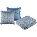 Linge de maison sur Grenoble : Couvertures Stof Set couvre lit boutis Julianne et 2 taies taille 220 x 240 cm