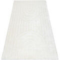Tapis Rugsx Tapis moderne MODE 8494 g&eacute;om&eacute;trique cr&egrave;me 120x170 cm Beige 120x170 cm. . Maison & D&eacute;co > Tapis.
