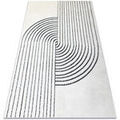 Tapis Rugsx Tapis moderne MODE 8587 g&eacute;om&eacute;trique cr&egrave;me / 80x150 cm Beige 80x150 cm. . Maison & D&eacute;co > Tapis.