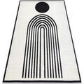 Tapis Rugsx Tapis moderne MODE 8597 g&eacute;om&eacute;trique cr&egrave;me / 160x220 cm Beige 160x220 cm. . Maison & D&eacute;co > Tapis. Grenoble