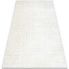 Tapis Rugsx Tapis moderne MODE 8586 g&eacute;om&eacute;trique cr&egrave;me 140x190 cm Beige 140x190 cm. . Maison & D&eacute;co > Tapis.