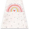 Tapis Rugsx Tapis lavable JUNIOR 51300.802 Arc-en-ciel, points 120x170 cm Beige 120x170 cm. . Maison & D&eacute;co > Tapis.