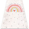 Tapis Rugsx Tapis lavable JUNIOR 51300.802 Arc-en-ciel, points 160x220 cm Beige 160x220 cm. . Maison & D&eacute;co > Tapis.