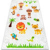 Tapis Rugsx Tapis lavable JUNIOR 52104.801 Safaris, animaux po 160x220 cm Gris 160x220 cm. . Maison & D&eacute;co > Tapis.