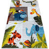 Tapis Rugsx Tapis lavable JUNIOR 51858.802 animaux, Afrique po 160x220 cm Gris 160x220 cm. . Maison & D&eacute;co > Tapis.