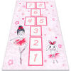 Tapis Rugsx Tapis lavable JUNIOR 51828.802 marelle, ballerine 160x220 cm Rose 160x220 cm. . Maison & D&eacute;co > Tapis.