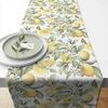 Serviettes de table Nappes, Sets de table Ambiente Chemin de table en coton Citrons 40 x 150 cm