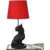 Lampes &agrave; poser Amadeus Lampe Chien et abat jour rouge Rouge Unique. . Maison & D&eacute;co > Lampes &agrave; poser.