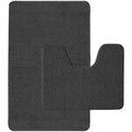 Tapis de bain sur Grenoble : Tapis de bain Guy Levasseur Lot de 2 tapis de bain polyester 50x80cm + 50x40cm chocolat