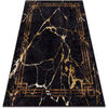 Tapis Rugsx Tapis lavable MIRO 51333.801 Marbre, cadre antid&eacute; 160x220 cm Noir 160x220 cm. . Maison & D&eacute;co > Tapis.