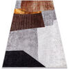 Tapis Rugsx Tapis lavable MIRO 52100.801 G&eacute;om&eacute;trique antid&eacute; 160x220 cm Gris 160x220 cm. . Maison & D&eacute;co > Tapis.