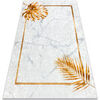 Tapis Rugsx Tapis lavable MIRO 51518.806 Feuilles, cadre antid 120x170 cm Gris 120x170 cm. . Maison & D&eacute;co > Tapis.