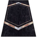 Tapis Rugsx Tapis lavable MIRO 52025.802 Marbre, g&eacute;om&eacute;trique 160x220 cm Noir 160x220 cm. . Maison & D&eacute;co > Tapis. Grenoble