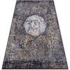 Tapis Rugsx Tapis lavable MIRO 51453.805 Rosette, vintage anti 160x220 cm Gris 160x220 cm. . Maison & D&eacute;co > Tapis.
