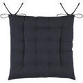 Galettes de chaise Stof Coussin de chaise en coton Anthracite 38 cm Gris Unique. . Maison & D&eacute;co> Galettes de chaise. Grenoble