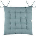 Linge de maison sur Grenoble : Galettes de chaise Stof Coussin de chaise en coton Jade 38 cm Bleu Unique. . Maison & D&eacute;co> Galettes de chaise.
