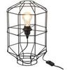 Lampes &agrave; poser Jolipa Lampe de M&eacute;tal Noir 38 cm Noir Unique. . Maison & D&eacute;co > Lampes &agrave; poser.