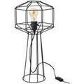 Luminaire sur Grenoble : Lampes &agrave; poser Jolipa Lampe de M&eacute;tal Noir 51 cm Noir Unique. . Maison & D&eacute;co > Lampes &agrave; poser.