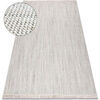 Tapis Rugsx Tapis NANO EO78B Melange, boucl&eacute;, tiss&eacute; plat 160x220 cm Blanc 160x220 cm. . Maison & D&eacute;co > Tapis.
