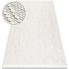 Tapis Rugsx Tapis NANO EN14A Diamants, boucl&eacute;, tiss&eacute; plat 240x330 cm Blanc 240x330 cm. . Maison & D&eacute;co > Tapis.