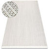Tapis Rugsx Tapis NANO FH72A Melange, boucl&eacute;, tiss&eacute; plat 180x270 cm Blanc 180x270 cm. . Maison & D&eacute;co > Tapis.